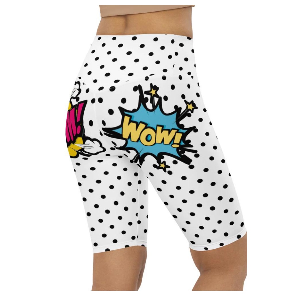 Cutest Pop Art Biker Shorts, Biker Shorts For Mom, Shorts Mother’s Day, Mother Day Gift