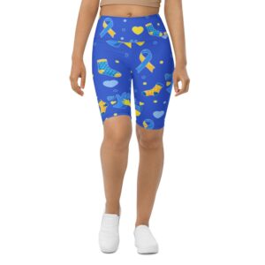 Down Syndrome Awareness Biker Shorts, Biker Shorts…