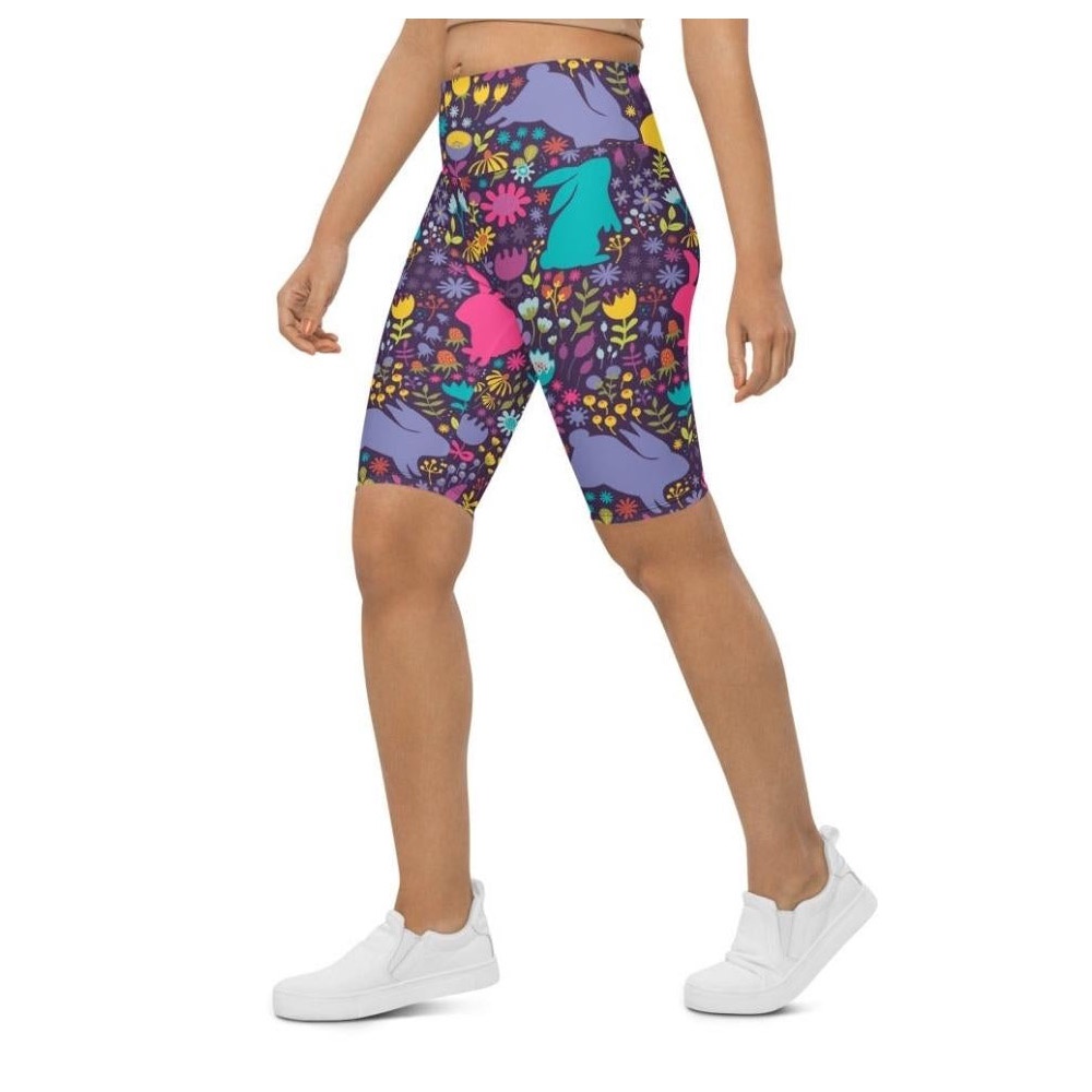 Easter Garden Biker Shorts, Biker Shorts For Mom, Shorts Mother’s Day, Mother Day Gift