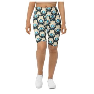 Eye Talisman Biker Shorts, Biker Shorts For…