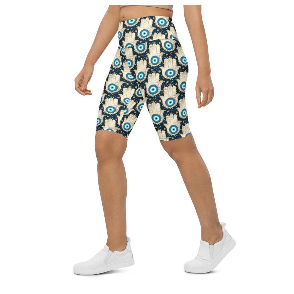 Eye Talisman Biker Shorts, Biker Shorts For Mom, Shorts Mother’s Day, Mother Day Gift