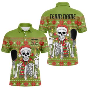 Funny Custom Ugly Sweater Pattern Skull Christmas…