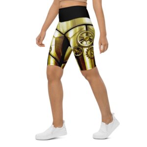 Golden Machine Biker Shorts, Biker Shorts For…