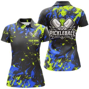 Green And Blue Custom Pickleball Team Shirts,…