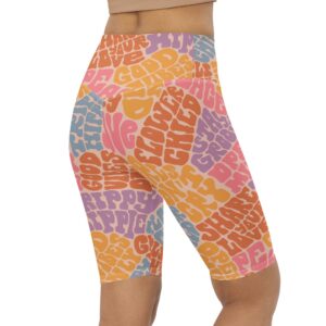 Groovy Hippie Biker Shorts Biker Shorts For Mom Shorts Mother s Day Mother Day Gift 3 dmnhve.jpg