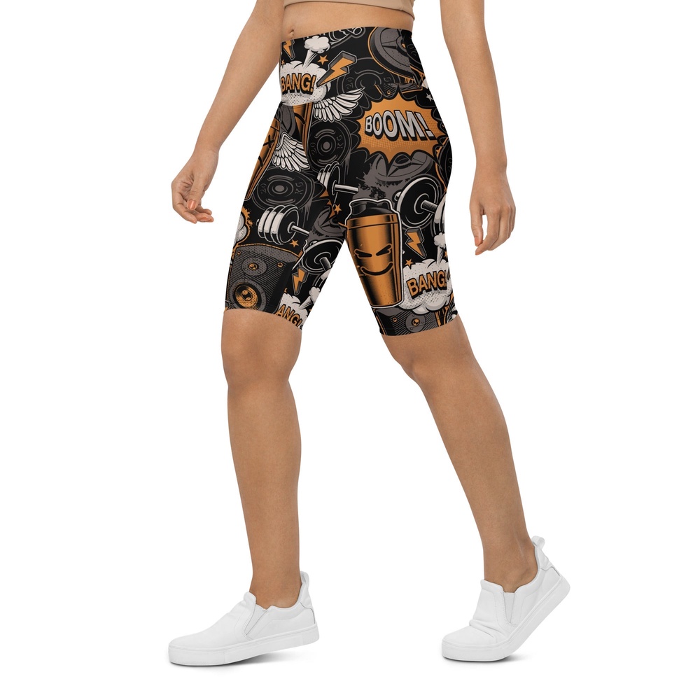 Gym Passion Biker Shorts, Biker Shorts For Mom, Shorts Mother’s Day, Mother Day Gift