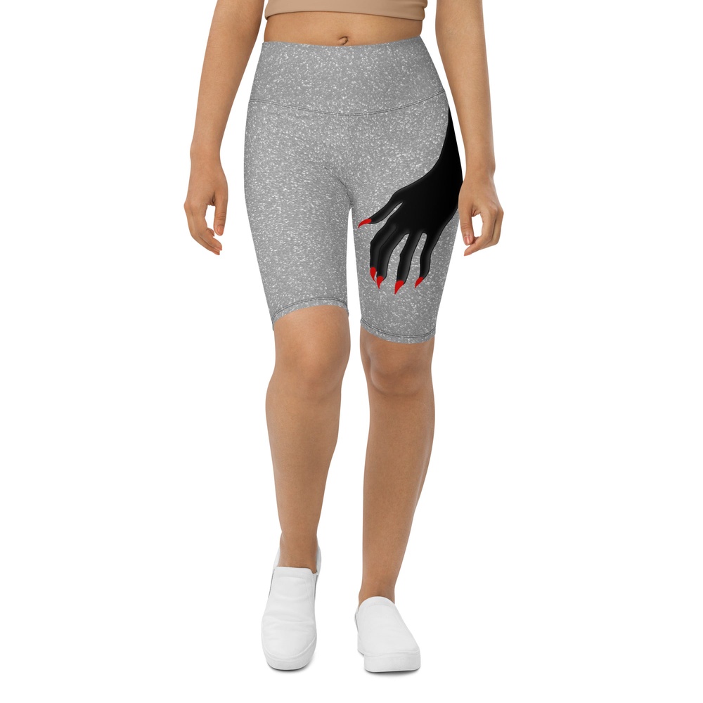 Hand Illusion Biker Shorts, Biker Shorts For Mom, Shorts Mother’s Day, Mother Day Gift