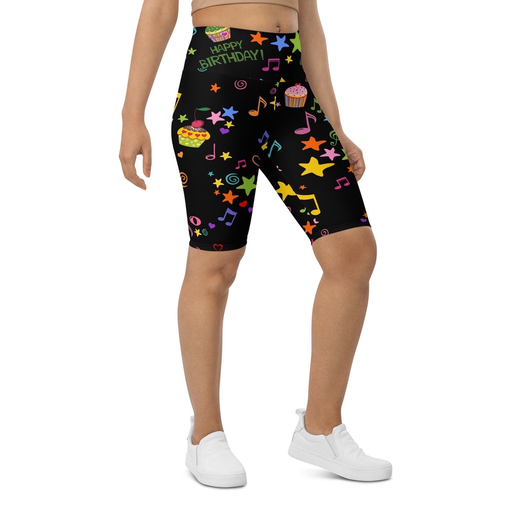 Happy Birthday Biker Shorts, Biker Shorts For Mom, Shorts Mother’s Day, Mother Day Gift