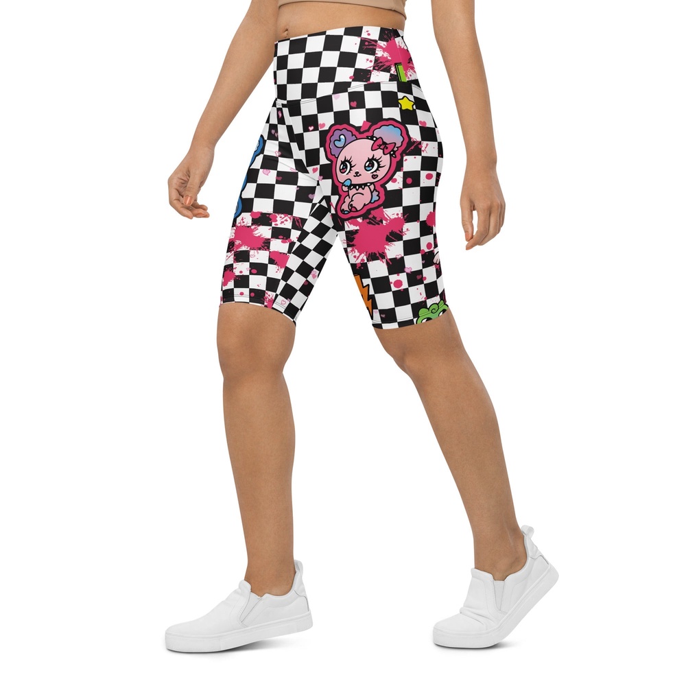 Harajuku Inspired Biker Shorts, Biker Shorts For Mom, Shorts Mother’s Day, Mother Day Gift