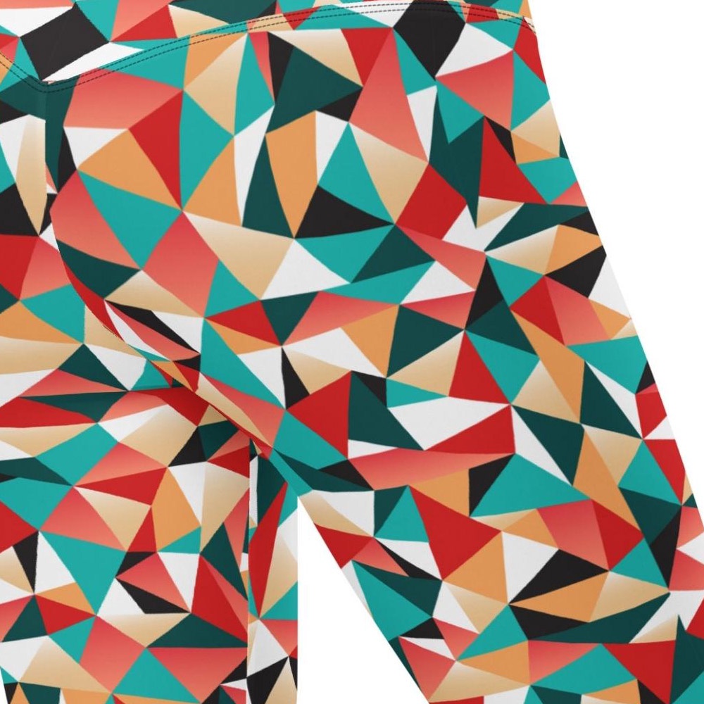 Kaleidoscopic Biker Shorts, Biker Shorts For Mom, Shorts Mother’s Day, Mother Day Gift