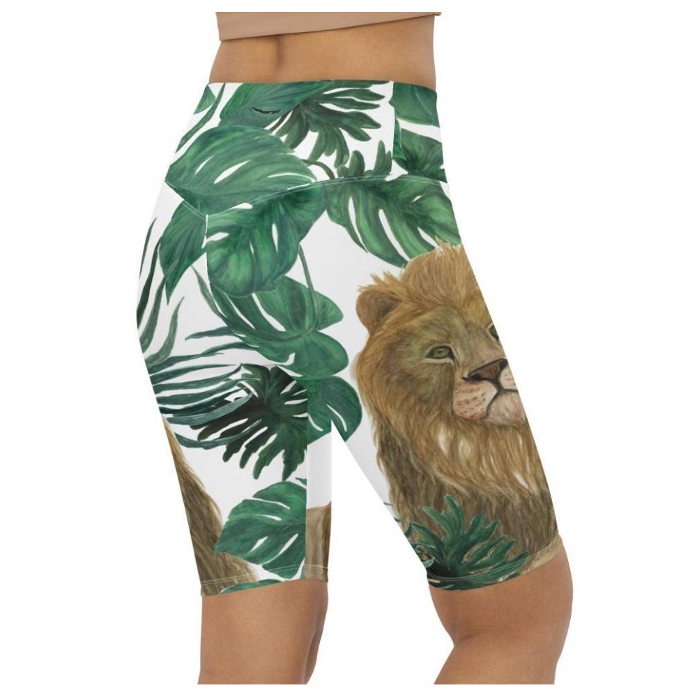 Lion Biker Shorts, Biker Shorts For Mom, Shorts Mother’s Day, Mother Day Gift
