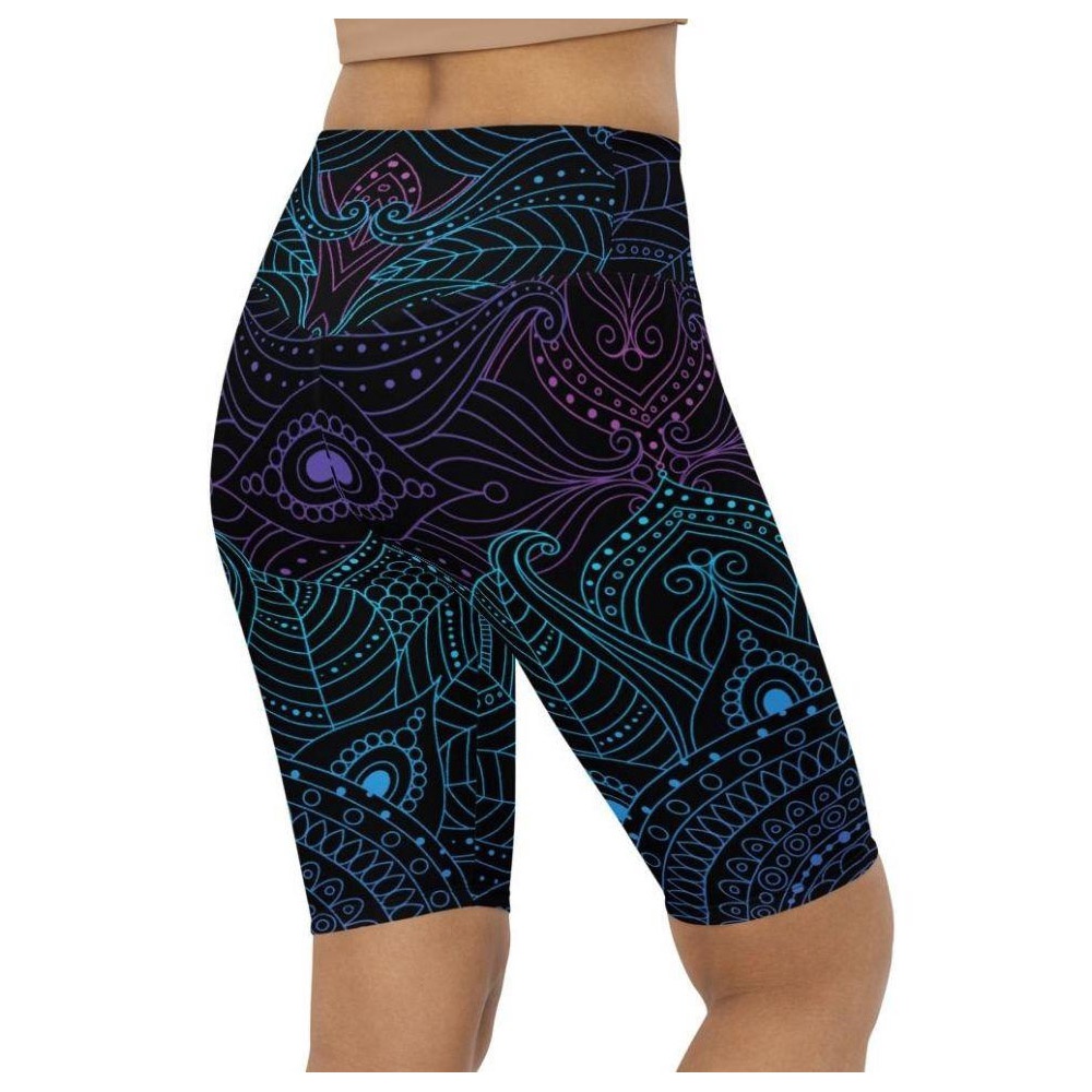 Magical Mandala Biker Shorts, Biker Shorts For Mom, Shorts Mother’s Day, Mother Day Gift