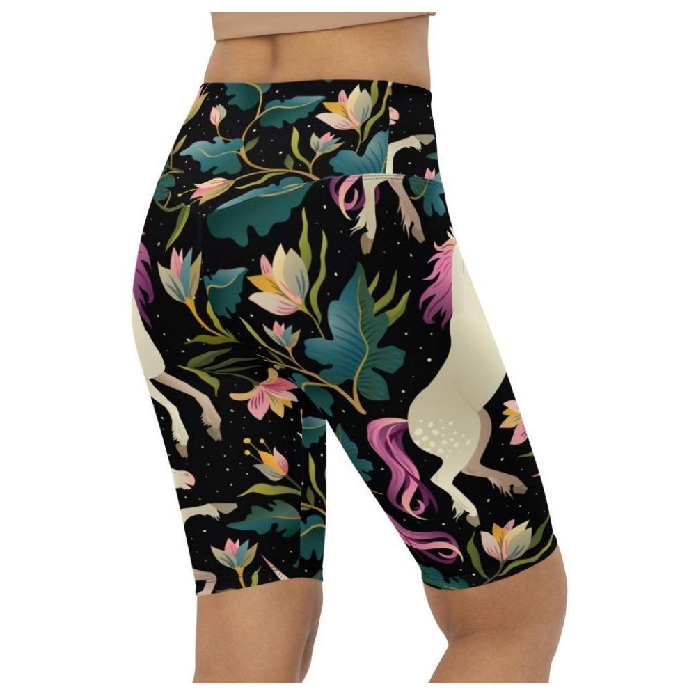 Magical Unicorn Biker Shorts, Biker Shorts For Mom, Shorts Mother’s Day, Mother Day Gift