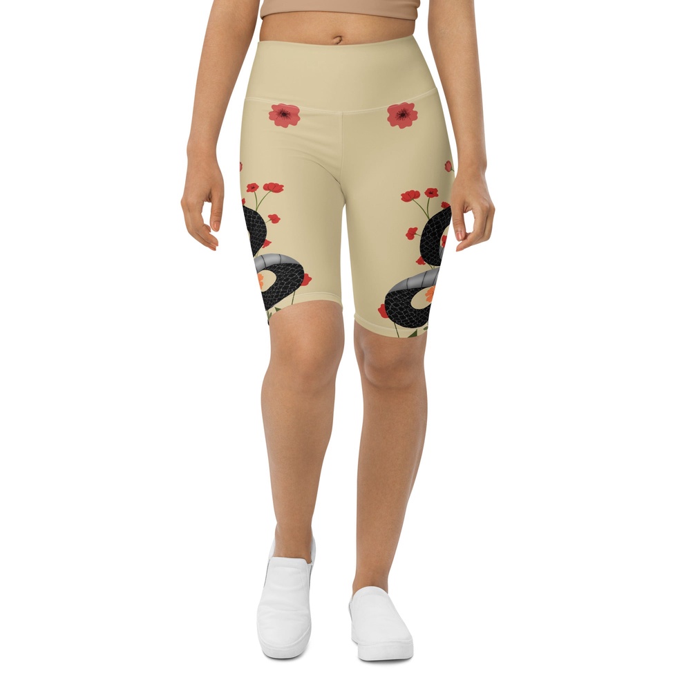 Midnight Serpent Biker Shorts, Biker Shorts For Mom, Shorts Mother’s Day, Mother Day Gift