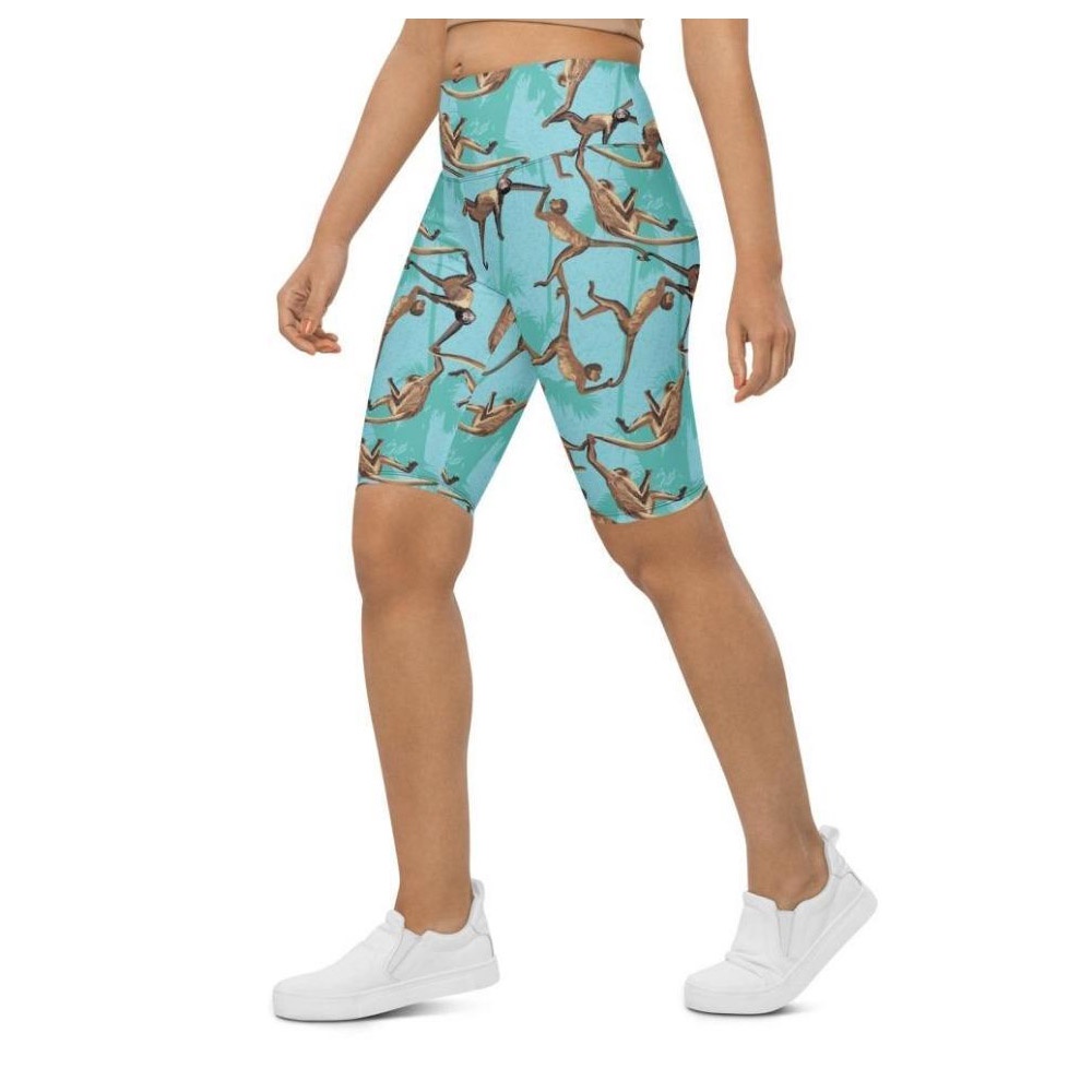 Monkey Biker Shorts, Biker Shorts For Mom, Shorts Mother’s Day, Mother Day Gift