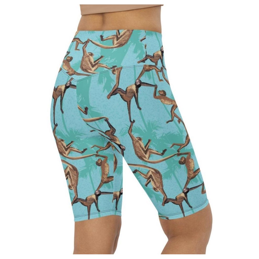 Monkey Biker Shorts, Biker Shorts For Mom, Shorts Mother’s Day, Mother Day Gift