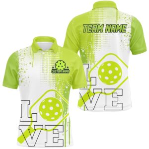 Multi-Color Love Pickleball Shirts For Team, Custom…