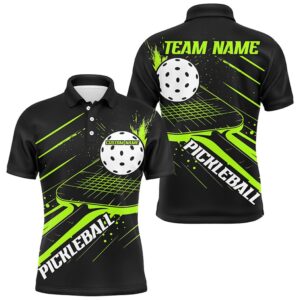 Multi-Color Pickleball League Shirts For Men And Women, Pickleball Ball And Paddle Polo Shirt For Teams, Pickleball Polo Shirts