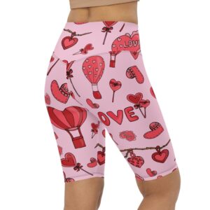 Pink Love Biker Shorts Biker Shorts For Mom Shorts Mother s Day Mother Day Gift 3 jonexh.jpg