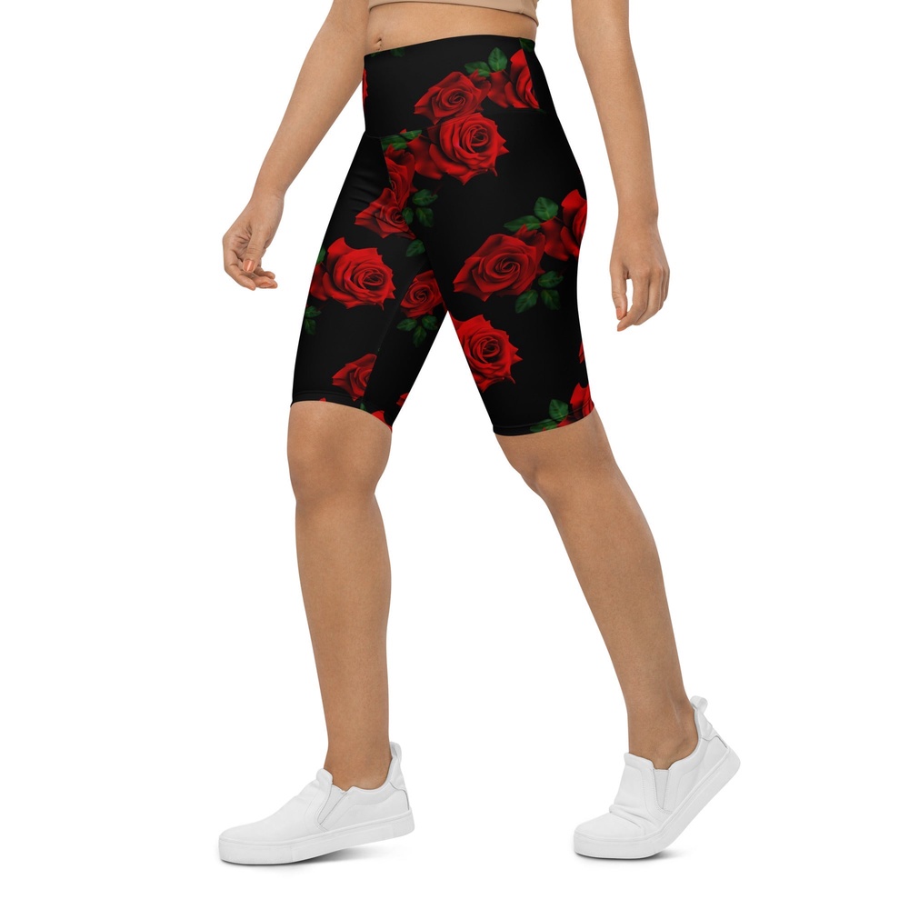 Red Roses Biker Shorts, Biker Shorts For Mom, Shorts Mother’s Day, Mother Day Gift Red Roses Biker Shorts, Biker Shorts For Mom, Shorts Mother’s Day, Mother Day Gift