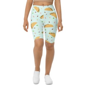 Tacos Biker Shorts, Biker Shorts For Mom,…