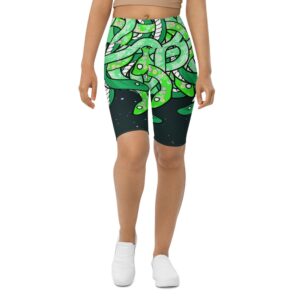 Tangled Snakes Biker Shorts, Biker Shorts For…