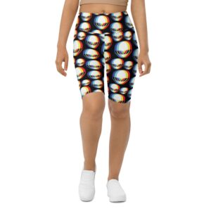 Trippy Alien Biker Shorts, Biker Shorts For…