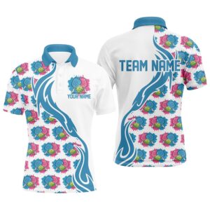 Unisex Pickleball Uniforms Custom Watercolor Pickleball Polo…