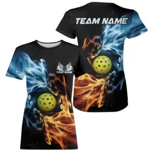 Water And Fire Custom Pickleball T-Shirts For…