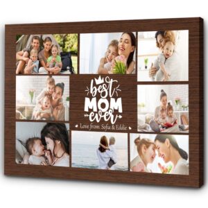 Custom Mom Canvas Best Mom Ever Mom…