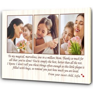 Custom Mom Canvas Mom You Are One…