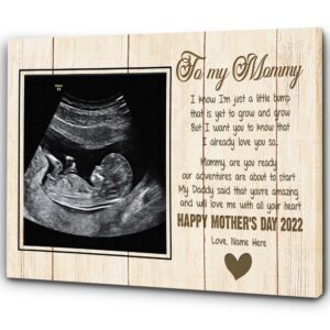 Custom New Mom Canvas To Mommy From…