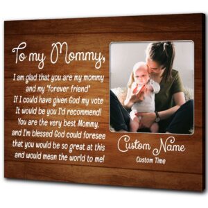 Custom New Mom Canvas To My Mommy…