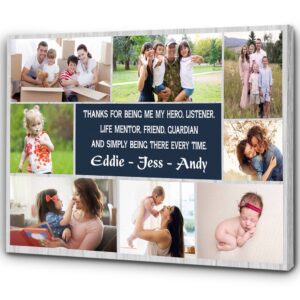 Mom Canvas Custom Mom Photo Collage Wall…
