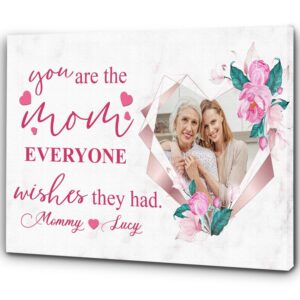 Mom’s Picture Canvas Gifts From Daughter Son,…