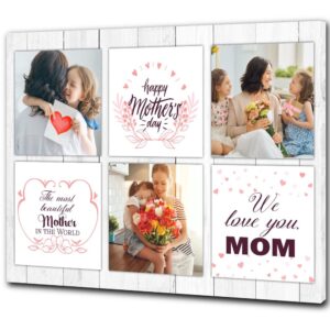 Personalized Canvas For Mom Happy Mother’s Day,…