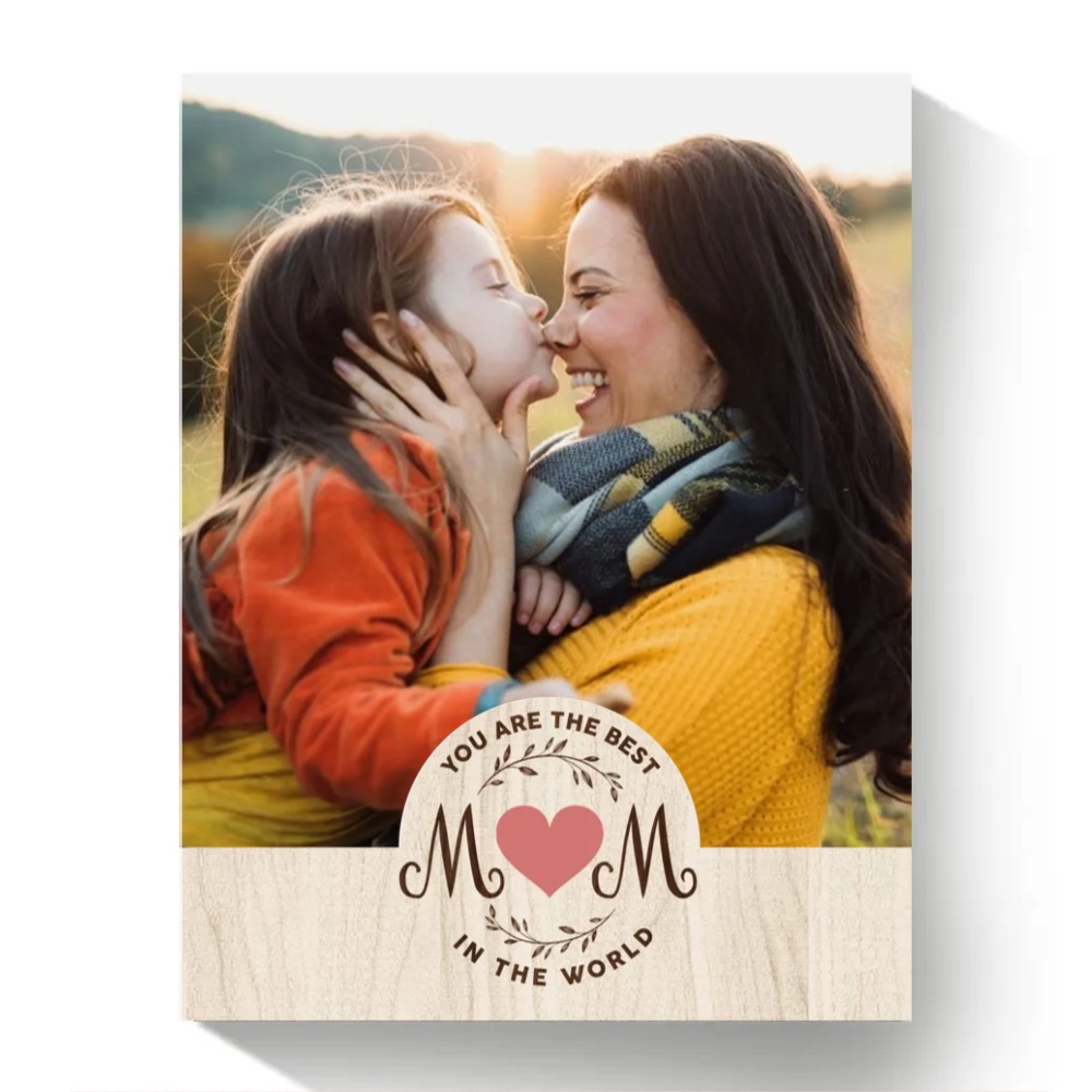 Personalized Gift For Mother, Custom Photo Mom You Are The Best Canvas, Personalized Canvas Mother’s Day Gifts For Mom