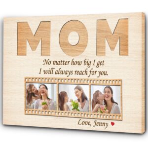 Personalized Mom Canvas, Always Reach For Your,…